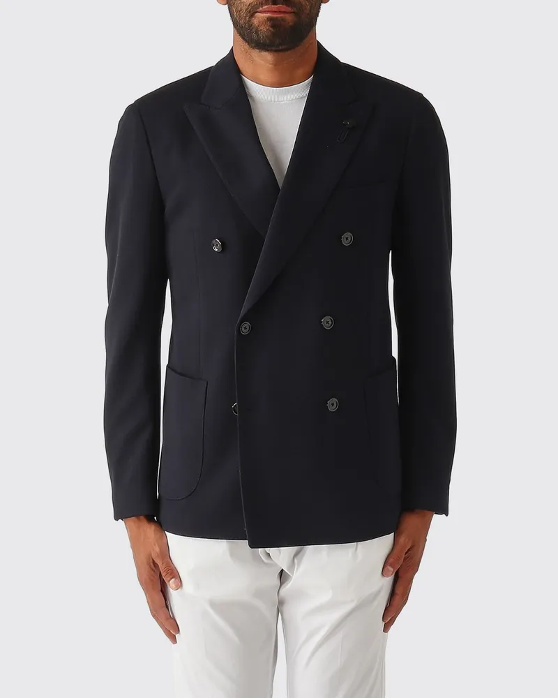 LARDINI Blazer herren Navy