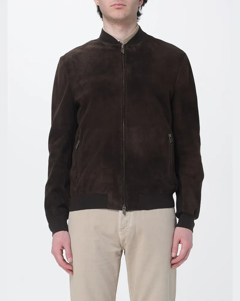 Salvatore Santoro Jacke herren Braun