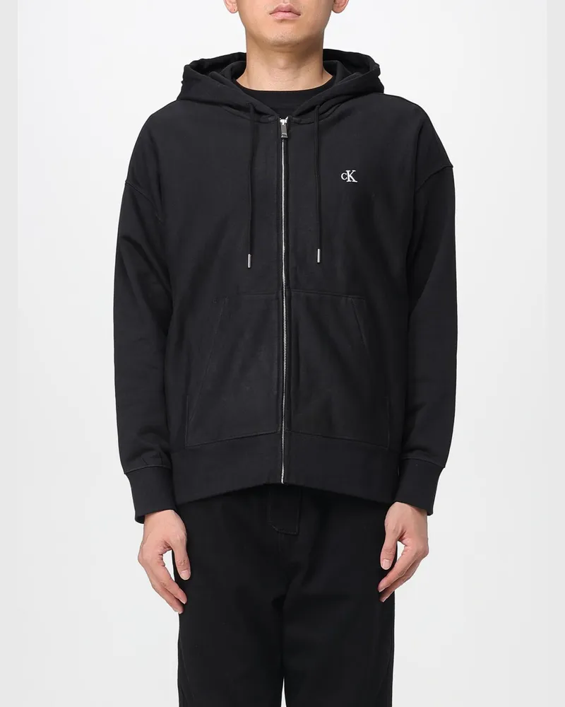 Calvin Klein Sweatshirt herren Schwarz
