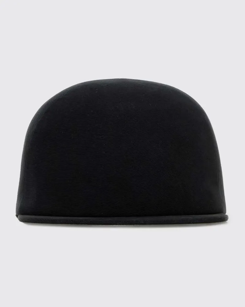 Balenciaga Baseballkappe von aus Baumwolltwill mit gesticktem Logo Schwarz
