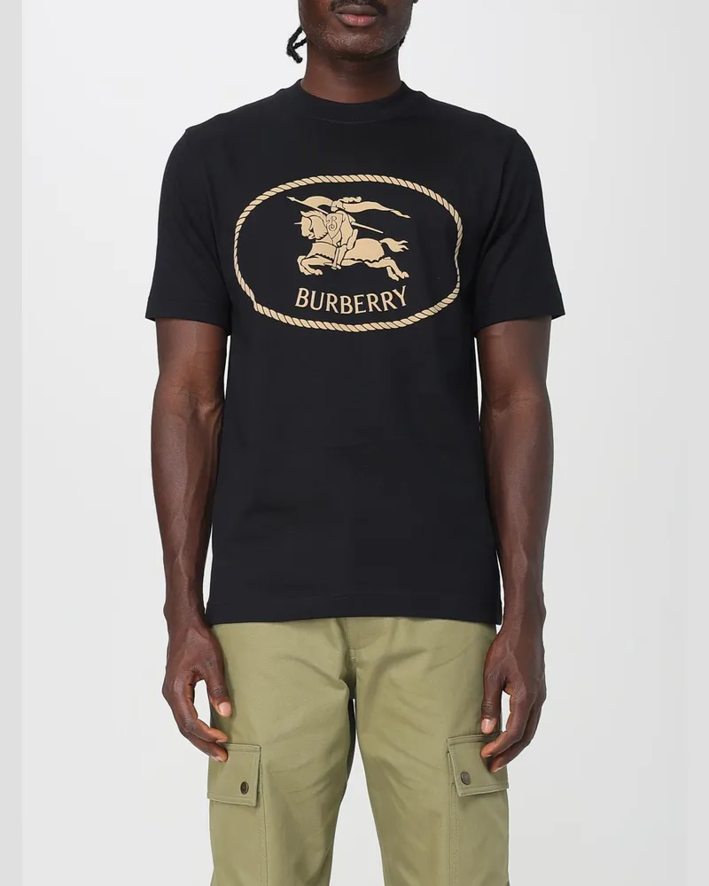 Burberry T-shirt herren Schwarz