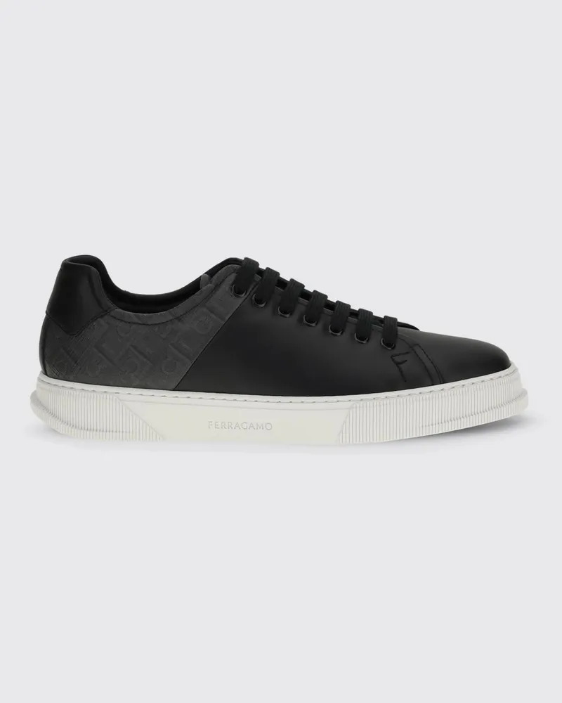 Ferragamo Sneakers herren Schwarz