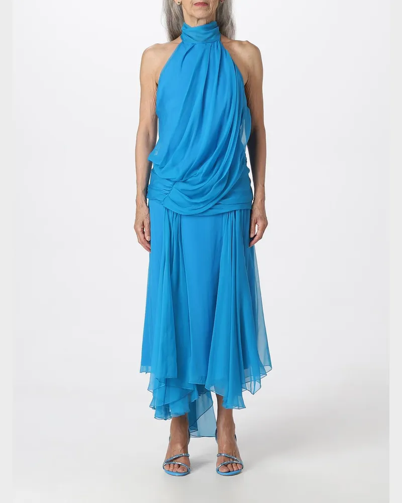 Alberta Ferretti Kleid damen Türkis