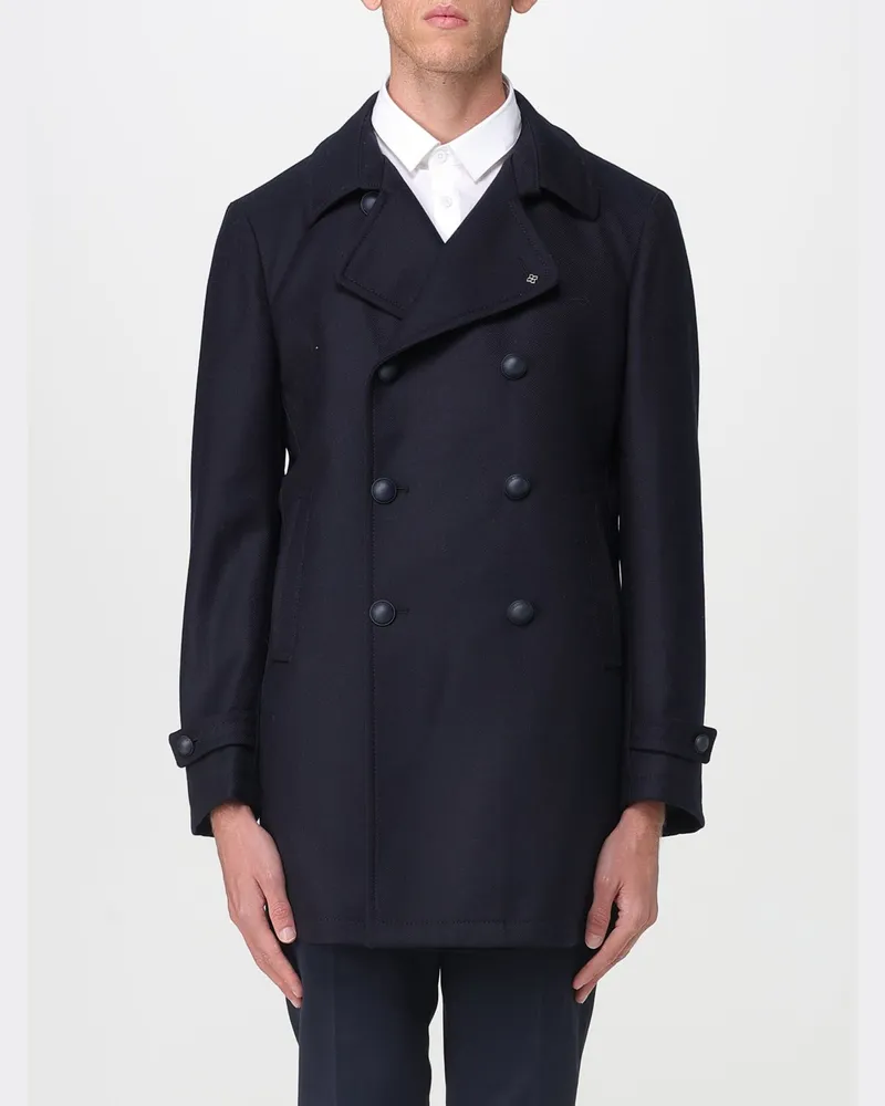 Tagliatore Mantel herren Navy