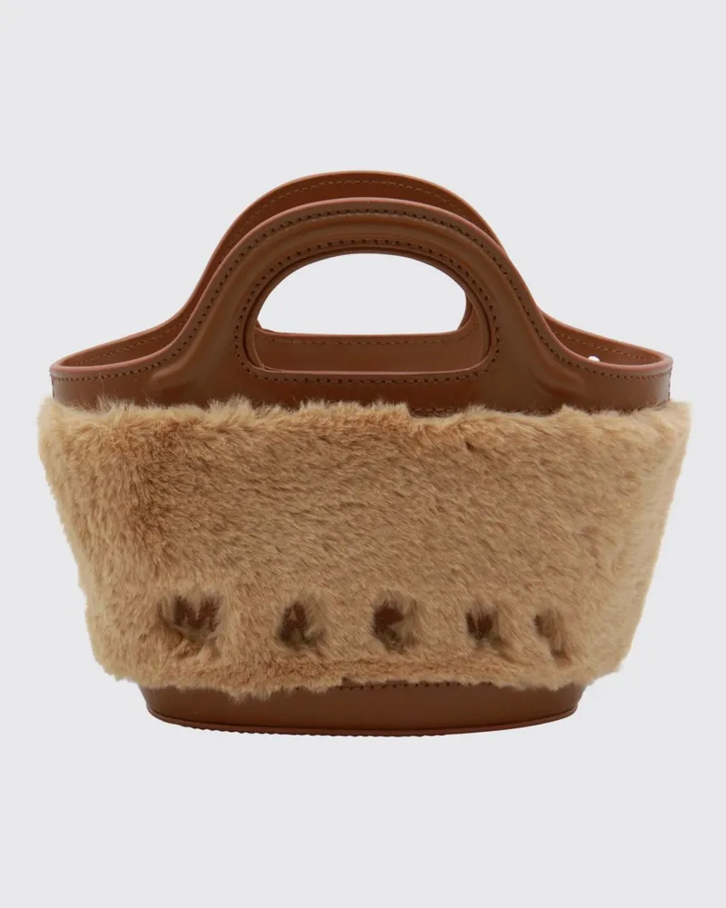 Marni Handtasche damen Zitronengelb