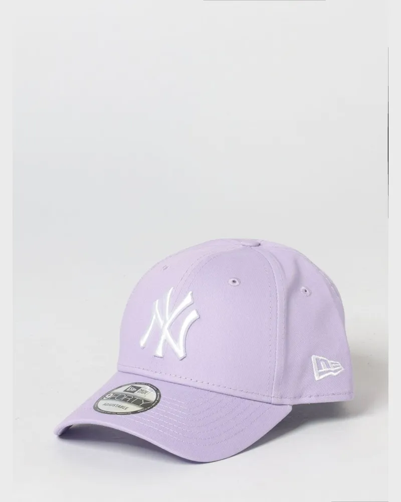 New Era 9Forty NY Yankees Baumwollkappe mit gesticktem Logo Lila