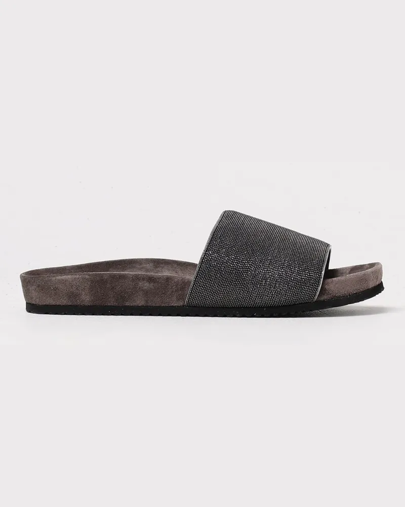 Brunello Cucinelli Schuhe damen Silber