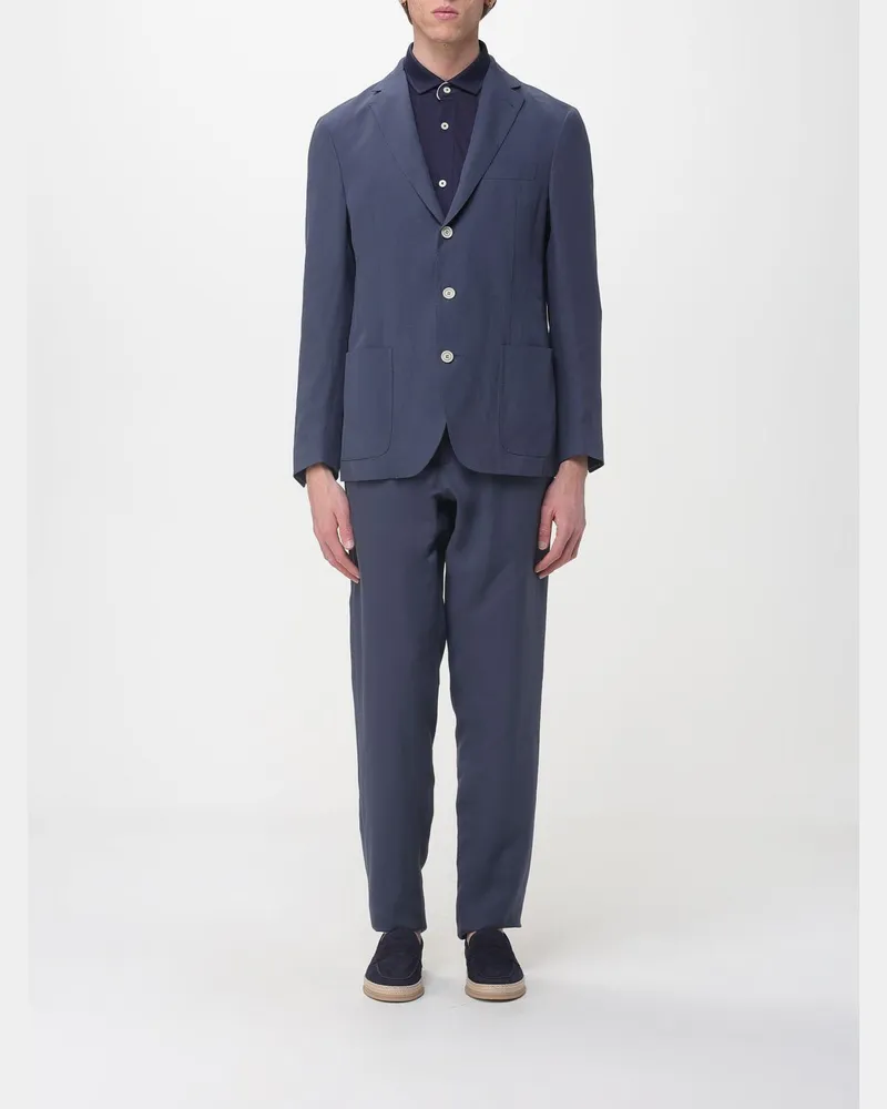 Eleventy Anzug herren Blau