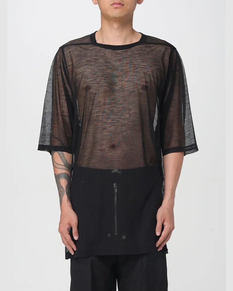 Rick Owens T-shirt herren Schwarz