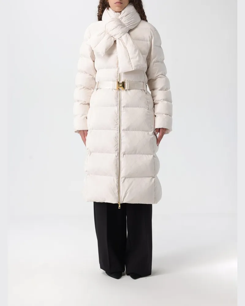 Elisabetta Franchi Jacke damen Milch