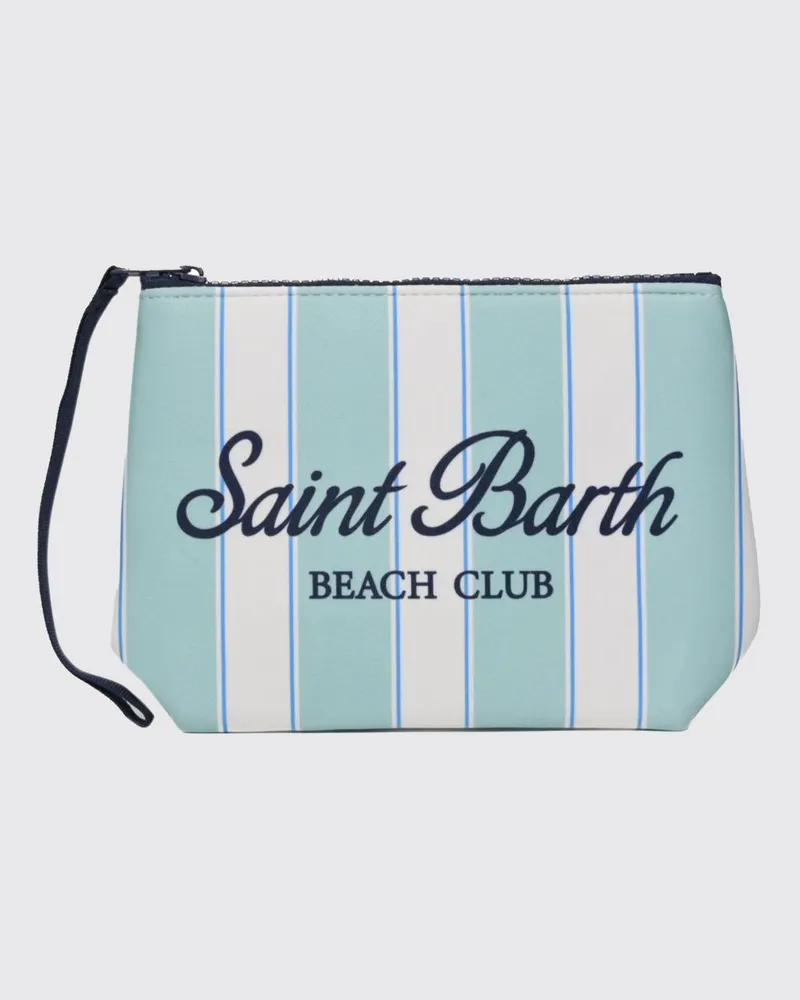 MC2 Saint Barth Aline Pochette aus gestreiftem Polyester Fa07