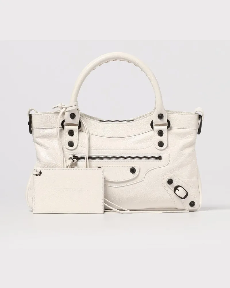 Balenciaga Schultertasche damen Weiß