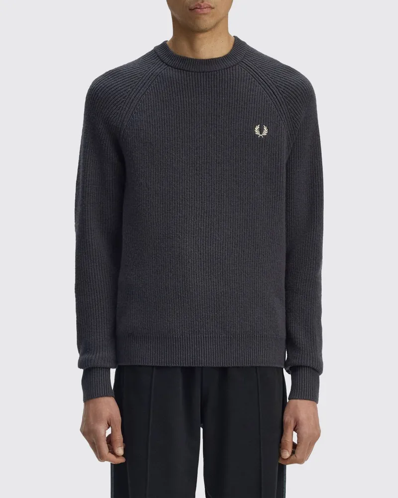 Fred Perry Pullover herren Charcoal