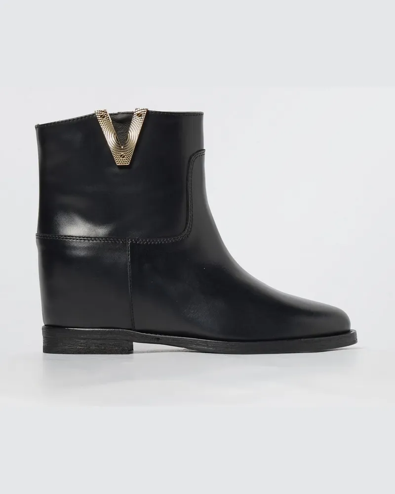 Via Roma 15 Schuhe damen Schwarz