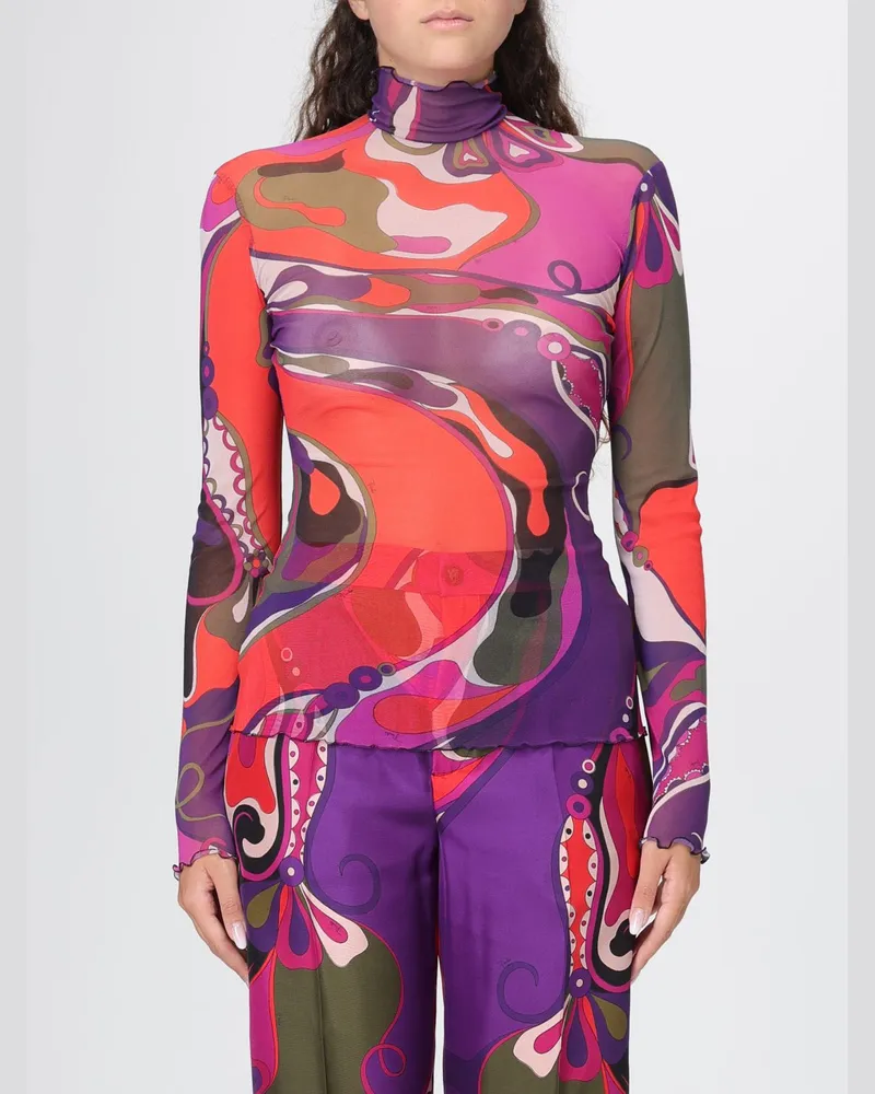 Emilio Pucci Top damen Violett