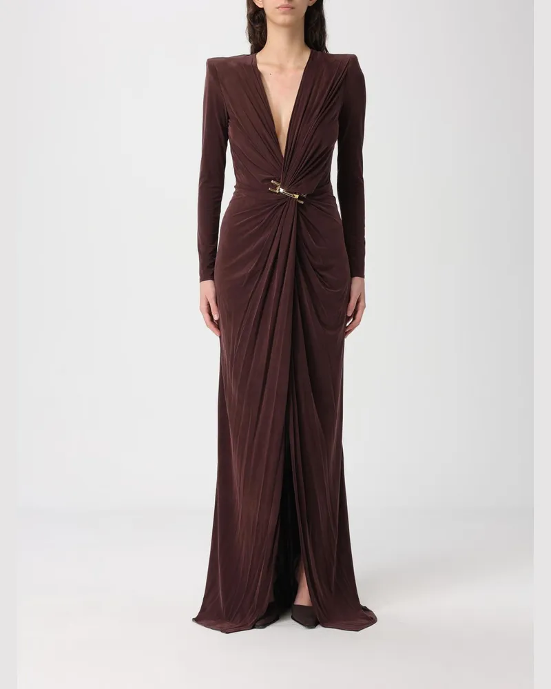 Elisabetta Franchi Kleid damen Braun