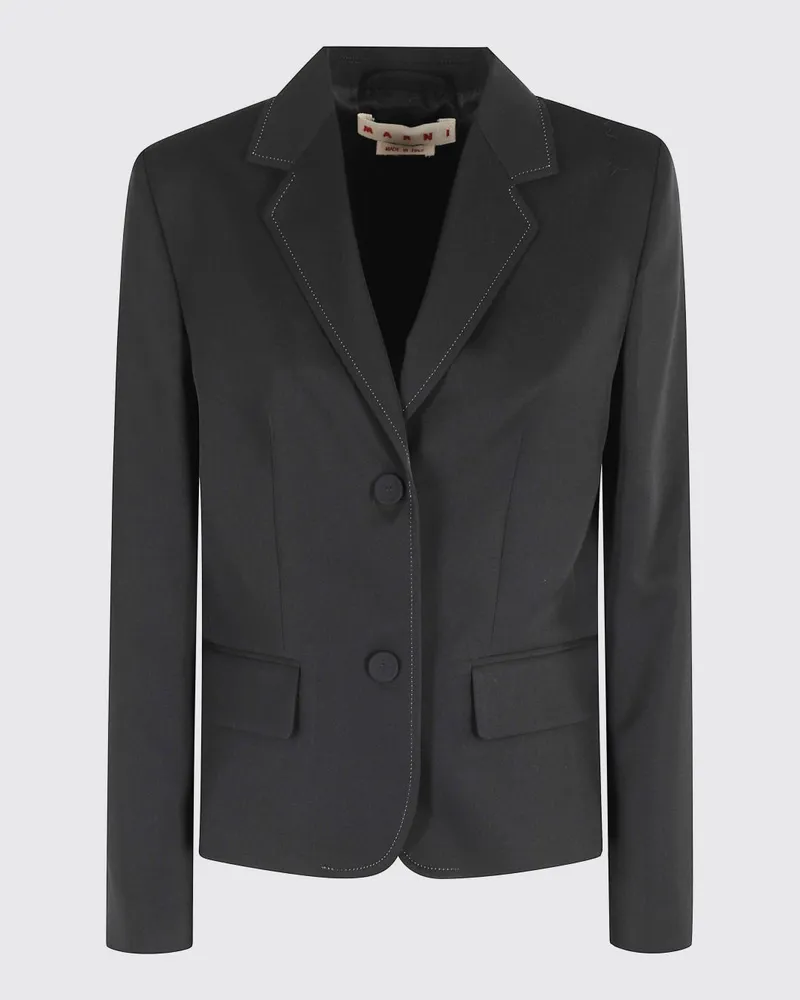 Marni Jacke damen Schwarz