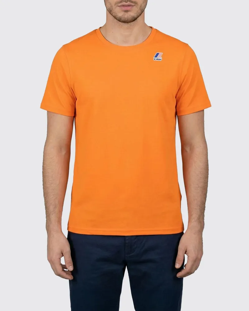 K-Way T-shirt herren Orange