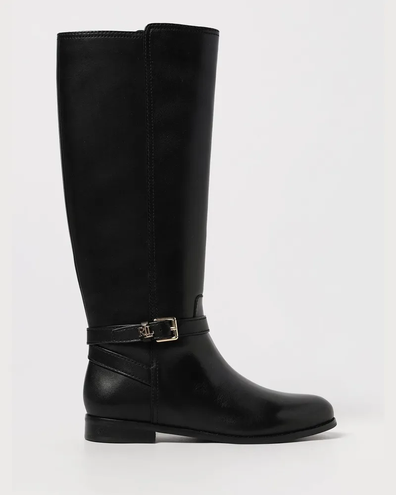 Ralph Lauren Flache stiefeletten damen Schwarz