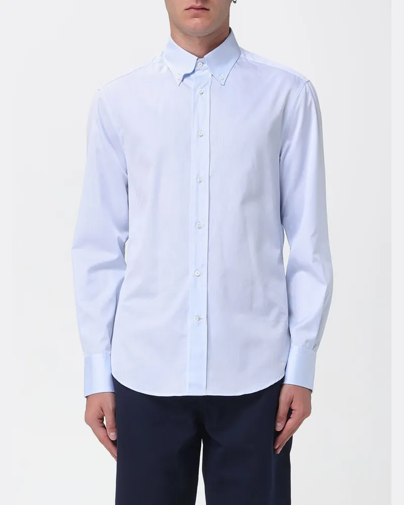 Brunello Cucinelli Hemd herren Hellblau
