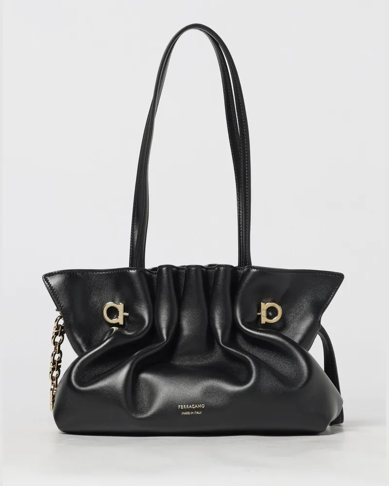 Ferragamo Schultertasche damen Schwarz
