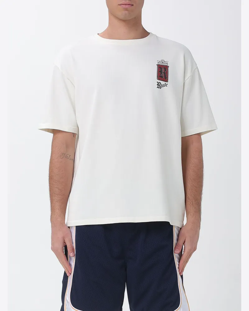 RHUDE T-shirt herren Weiß