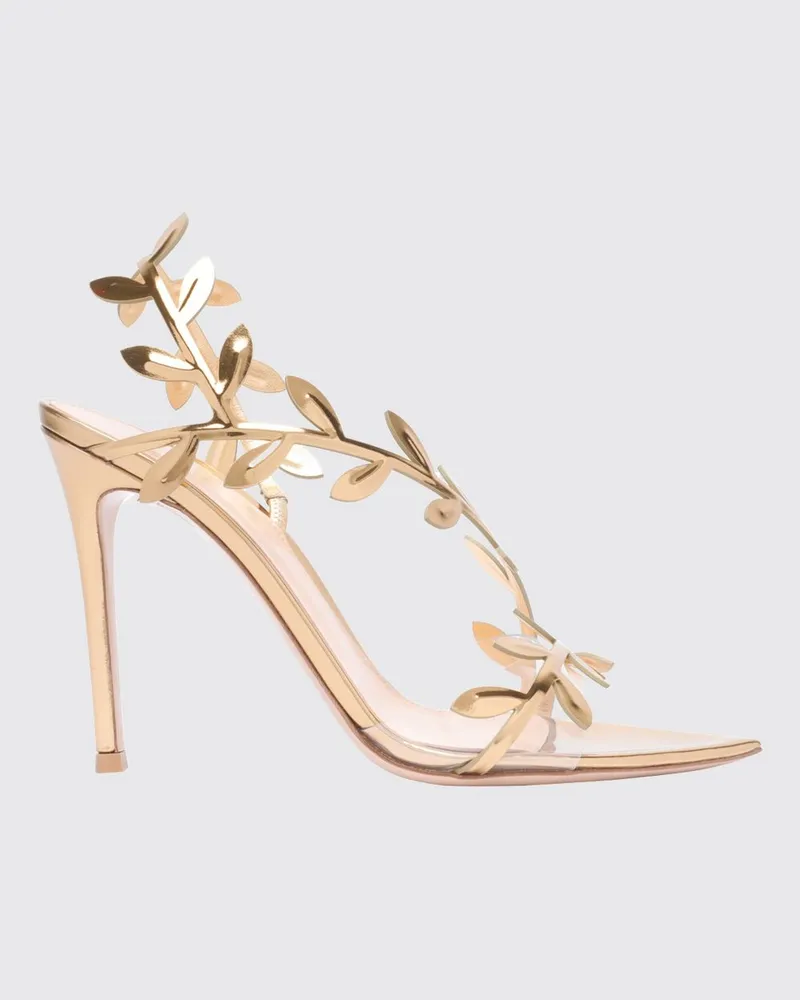 Gianvito Rossi Sandalen mit absatz damen Gold
