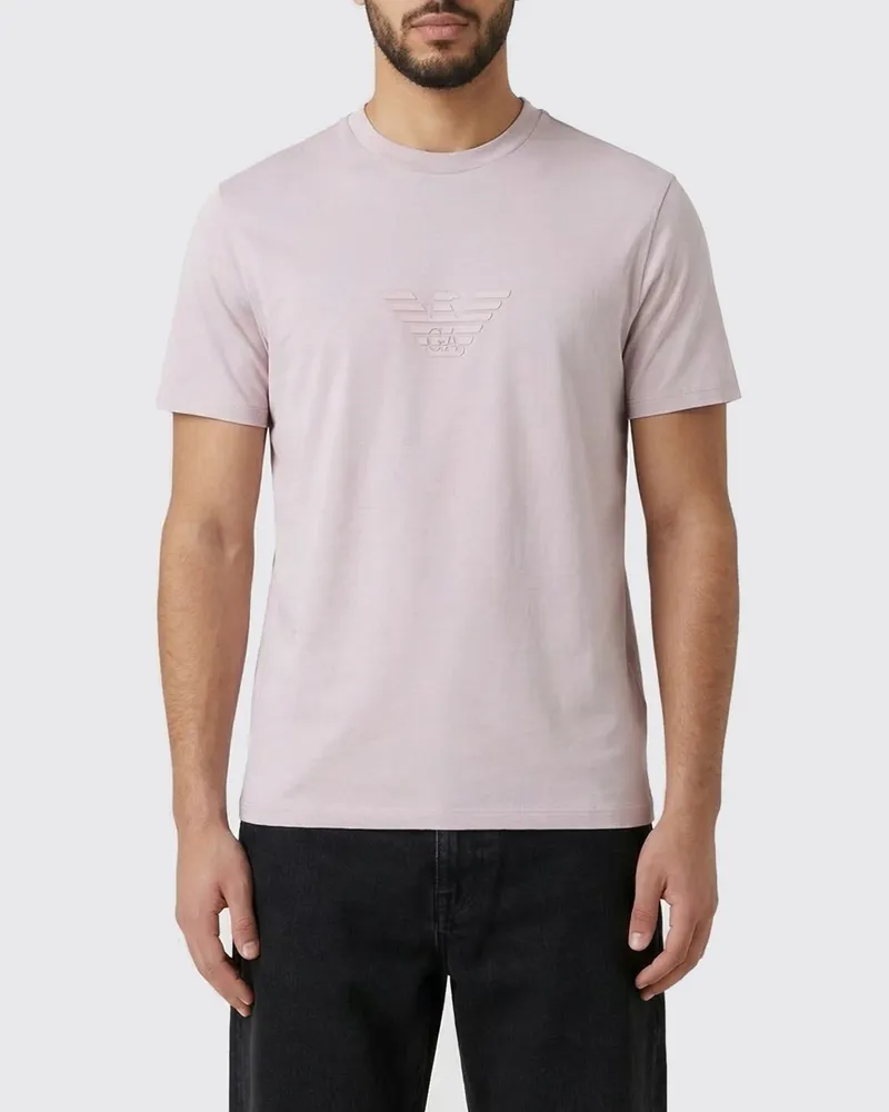 Emporio Armani T-shirt herren Kakao