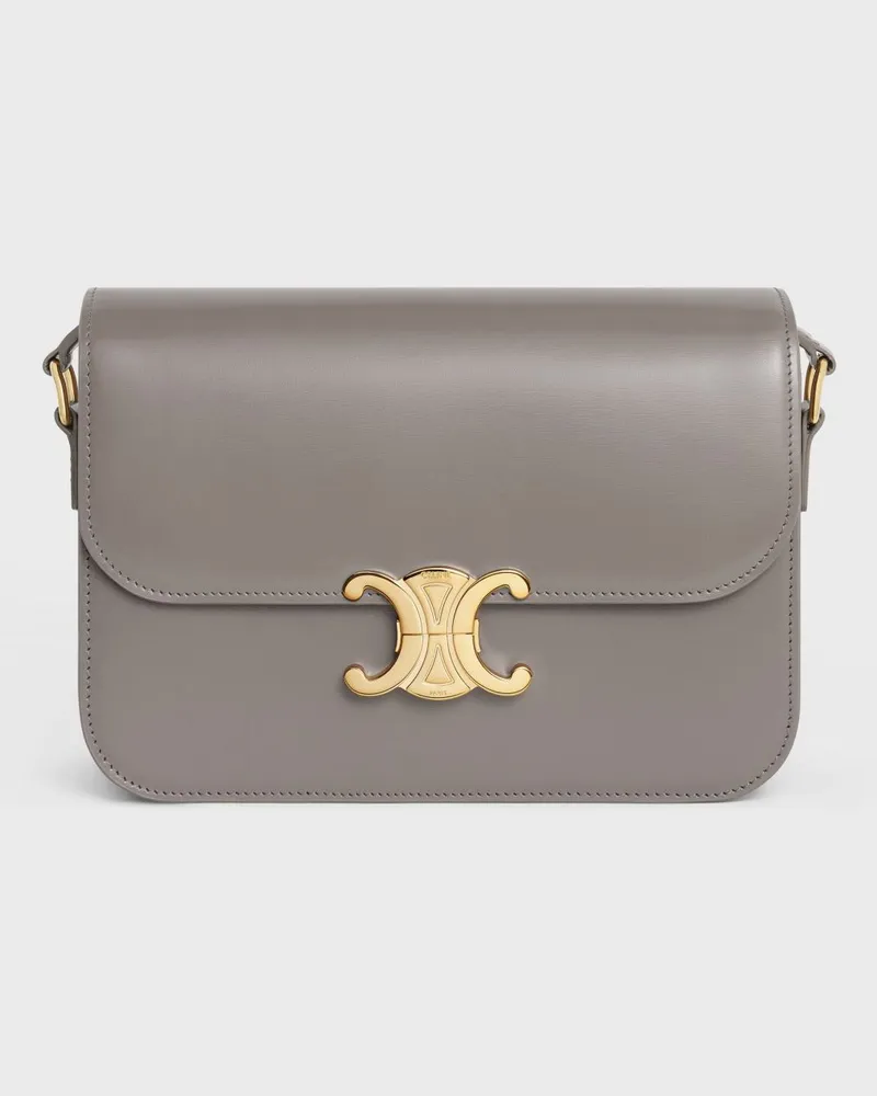 Celine Schultertasche damen Grau