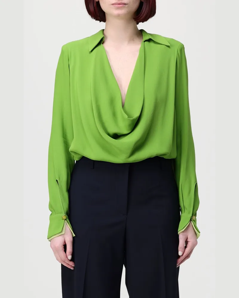 Elisabetta Franchi Hemdbluse damen Grün