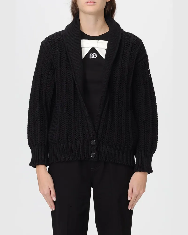 Dolce & Gabbana Strickjacke damen Dolce & Gabbana Schwarz