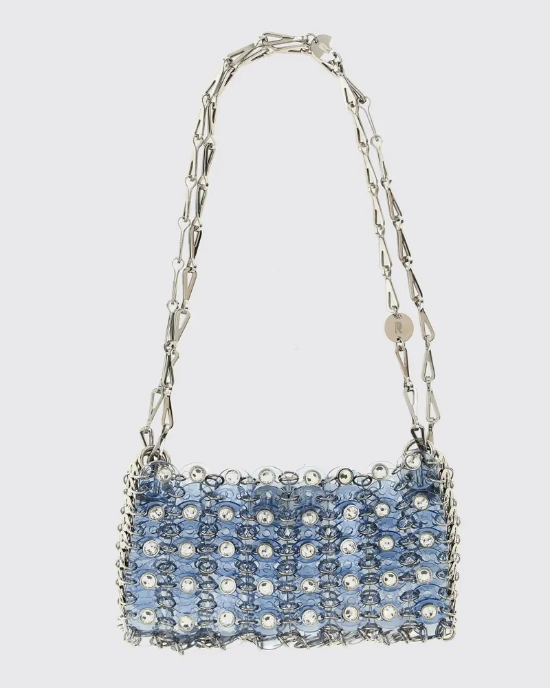 Paco Rabanne Schultertasche damen Blau