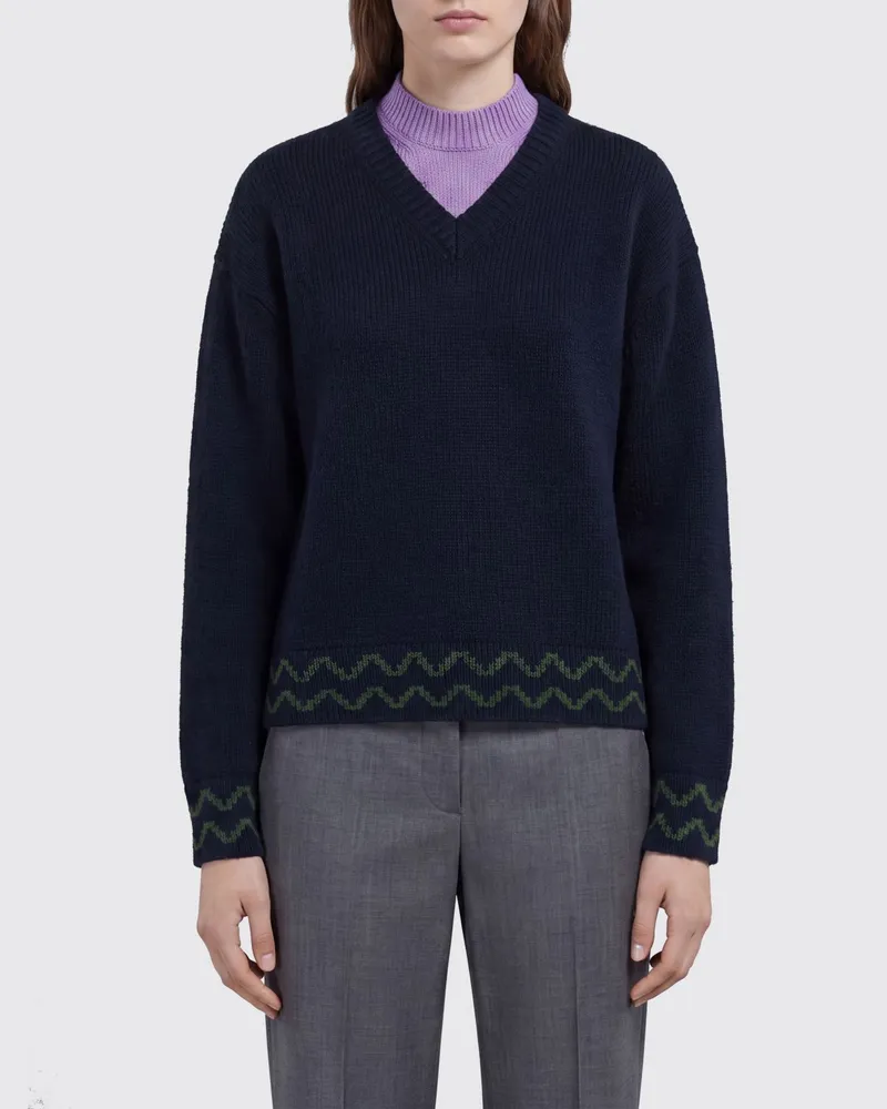 Marni Pullover damen Blau