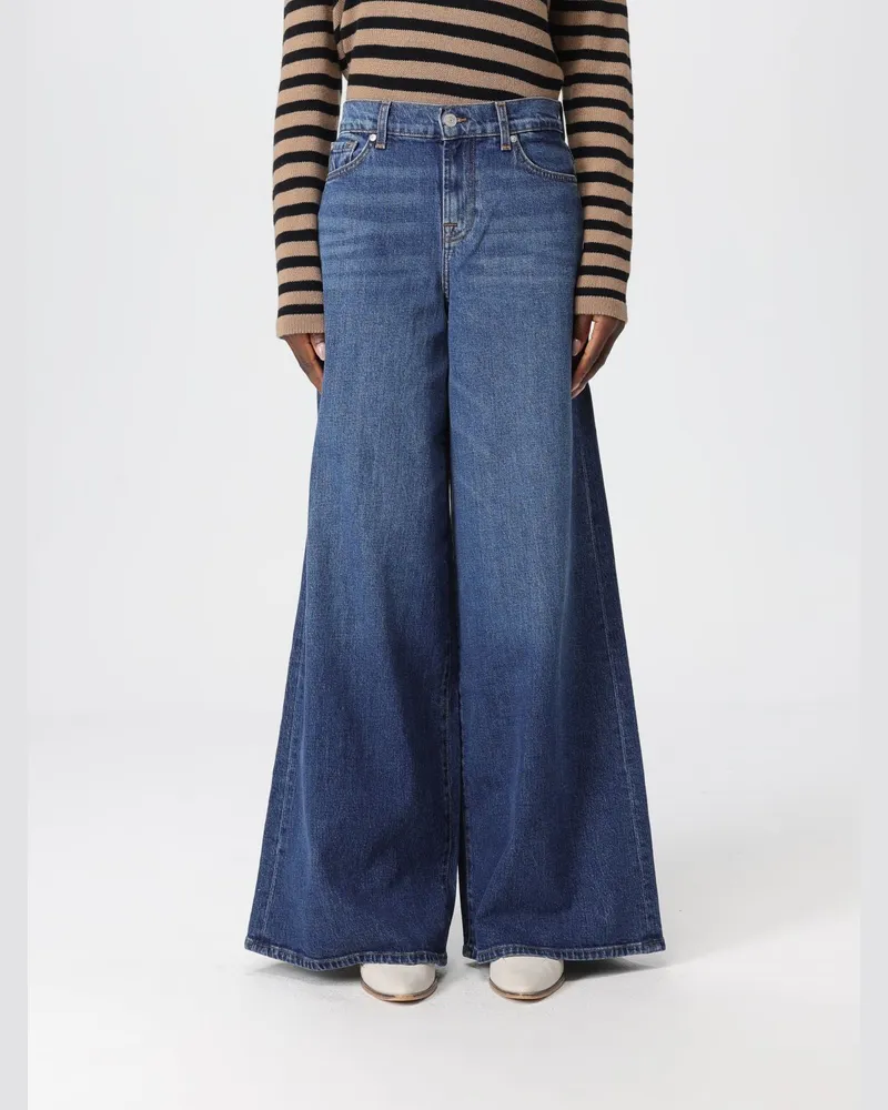 7 for all mankind Jeans damen Blau