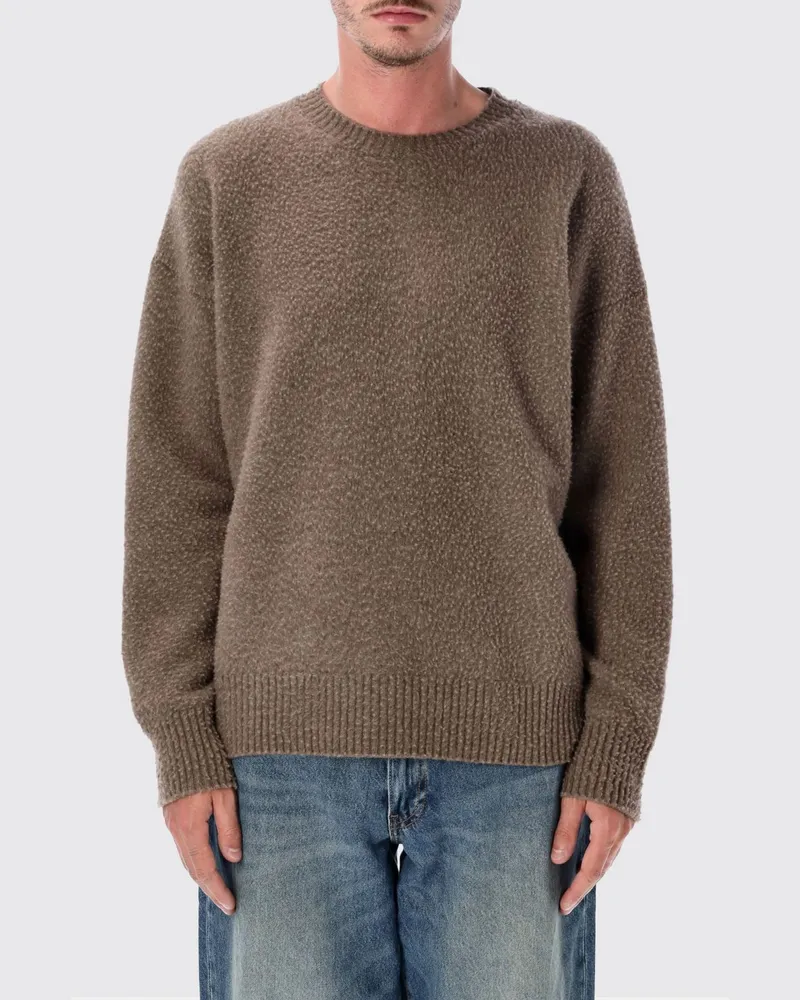 Roberto Collina Pullover herren Taubengrau