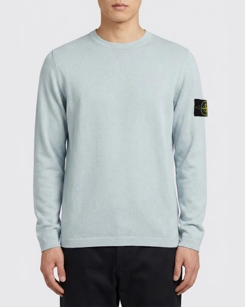 Stone Island Pullover herren Blau