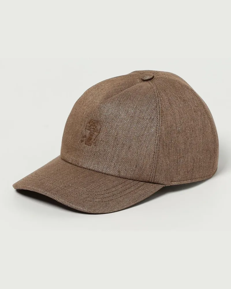 Brunello Cucinelli Hut damen Braun