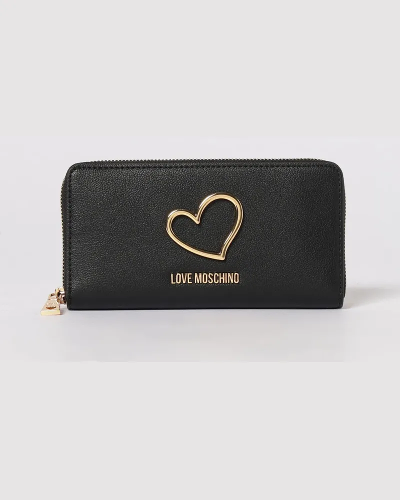 Moschino Geldbörse damen Schwarz