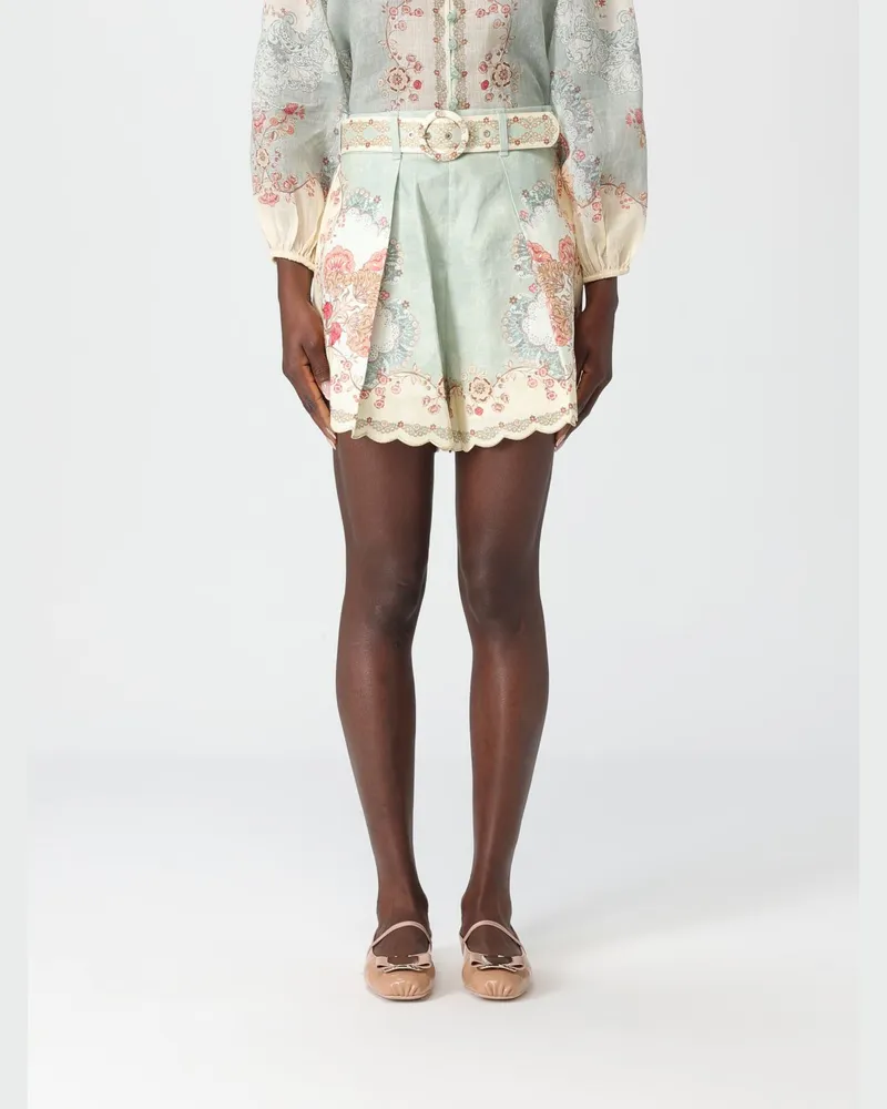 Zimmermann Shorts damen Hellblau