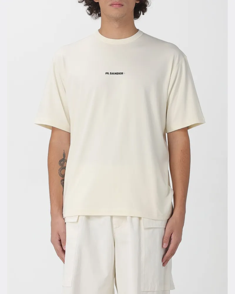 Jil Sander T-shirt herren Beige