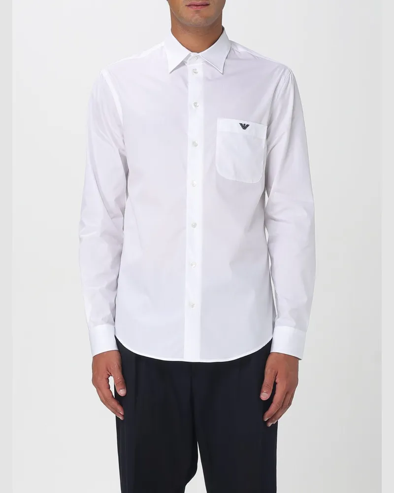 Emporio Armani Hemd herren Weiß