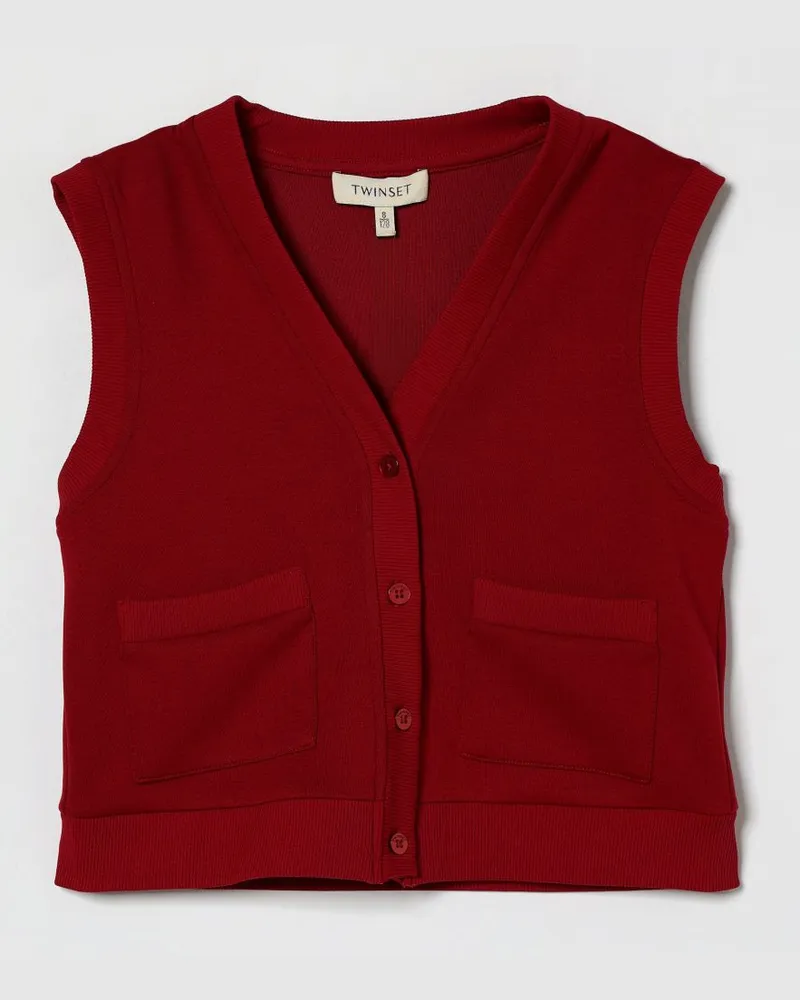 Twin-Set Weste kinder Rot