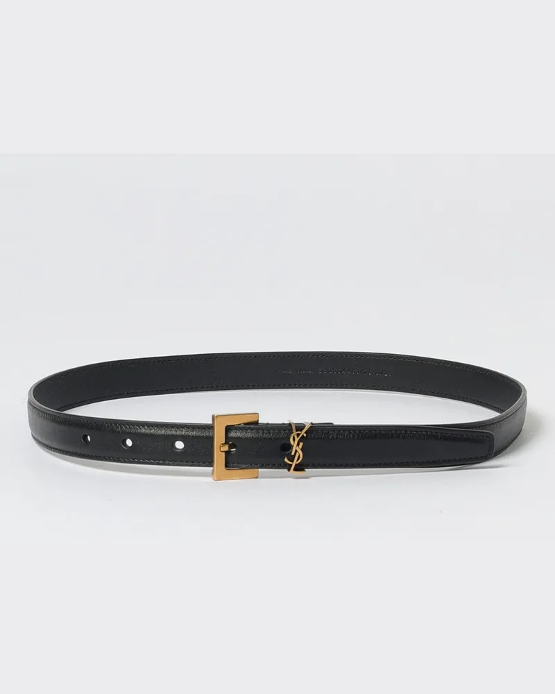 Saint Laurent Grtel damen Schwarz