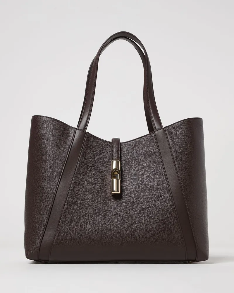 Furla Schultertasche damen Braun