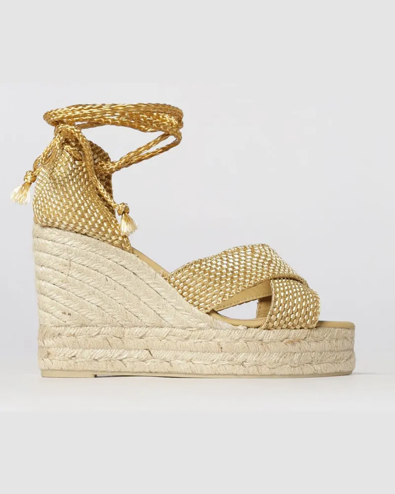 Castañer Flache schuhe damen Gelb