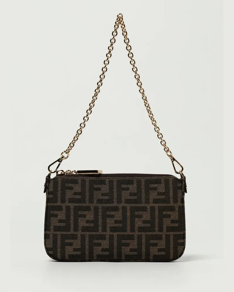 Fendi Schultertasche damen Braun