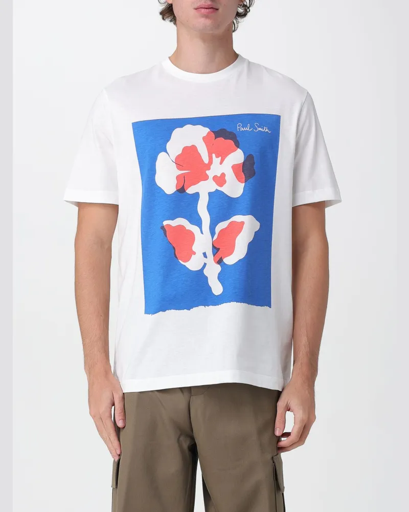 Paul Smith T-shirt herren Weiß