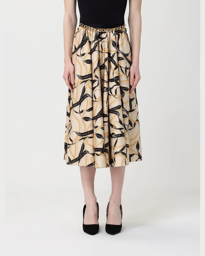 Elisabetta Franchi Rock damen Beige