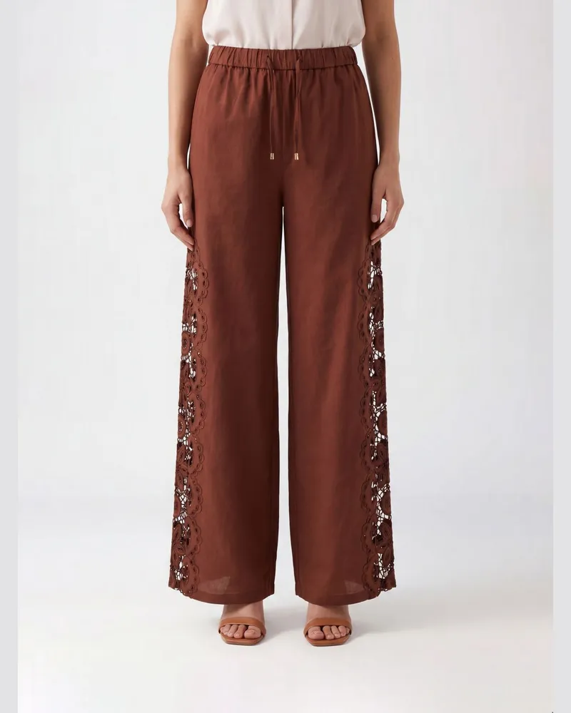 Patrizia Pepe Hose damen Braun