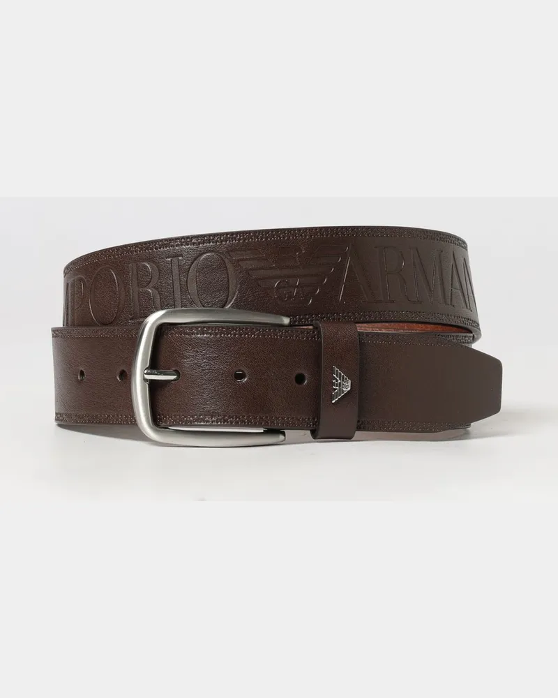 Emporio Armani Gürtel herren Braun